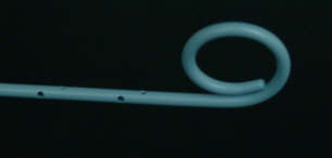Radiology flush catheter